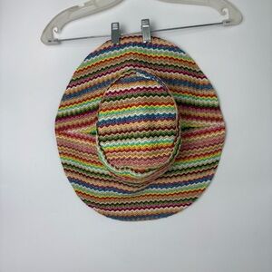 Physician Endorsed Malibu Rainbow Striped Sun Hat